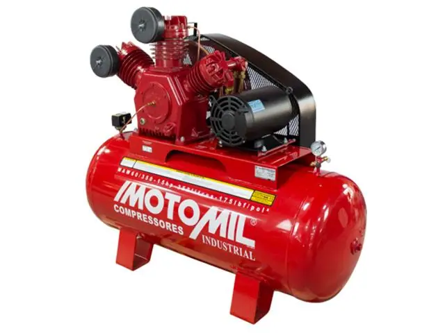 Compressor de ar Motomil Industrial 2 Estágios Maw60/350I Mt 220V/380V