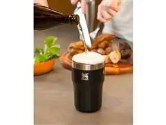 Copo Térmico Stanley Happy Hour Tumbler Foundry Black 384ML - 7