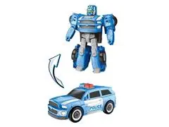 Carrinho Transformável Megaformers Guardian Polícia Azul Multikids - 1