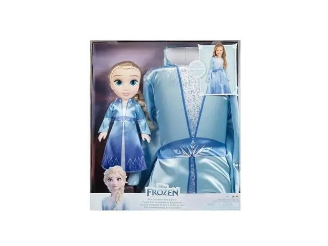 Boneca Disney Frozen Elsa Adventure Doll Fantasia Infantil Multikids