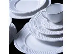 Aparelho De Jantar C/ 30 Peças Porto Brasil Roma Branco - 3