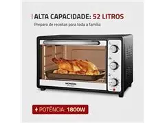 Forno Elétrico 52L Grand Family II Mondial FR-52 Preto/Inox 1800W 110V - 2