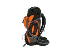 Mochila de Excursión Doite Sierra 60 lts negra y naranja - 3