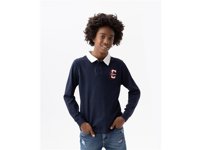 CHEVIGNON NIÑO POLO VARSITY AZUL