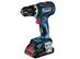 Furadeira e parafusadeira Bosch GSB 18V-90C 18V Brushless - 0