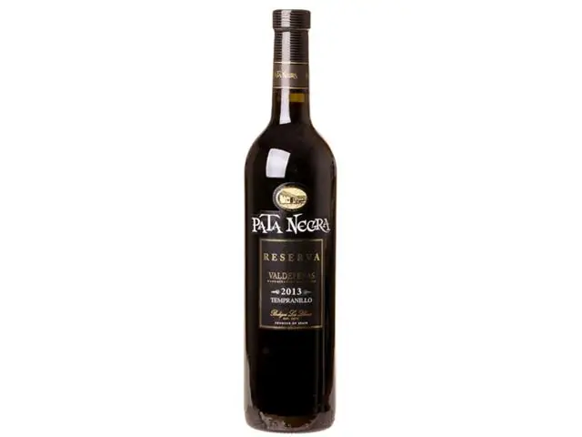 Vinho Tinto Espanhol Pata Negra Reserva Tempranillo 750ml