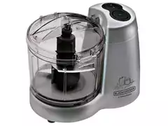 Mini Processador Black&Decker Prata 2 Velocidades 120W 