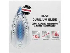 Ferro a Vapor Arno Ultragliss Plus FMY Base DuriliumAirglide Azul 110V - 1