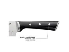 Faca Santoku Aço Inox Tefal Ice Force 18cm - 6