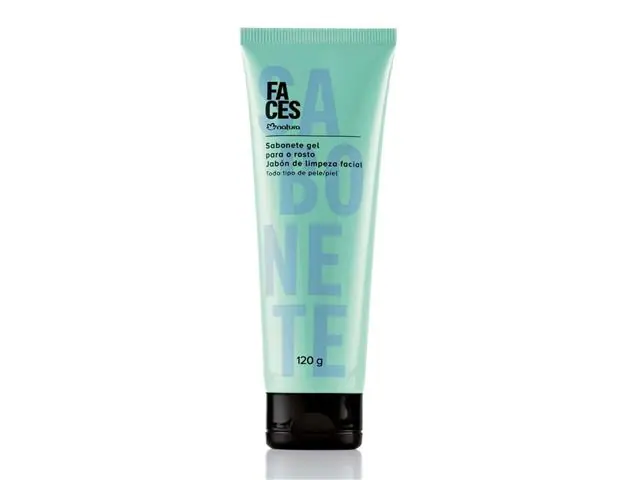 Sabonete Gel para o Rosto Natura Faces 120g