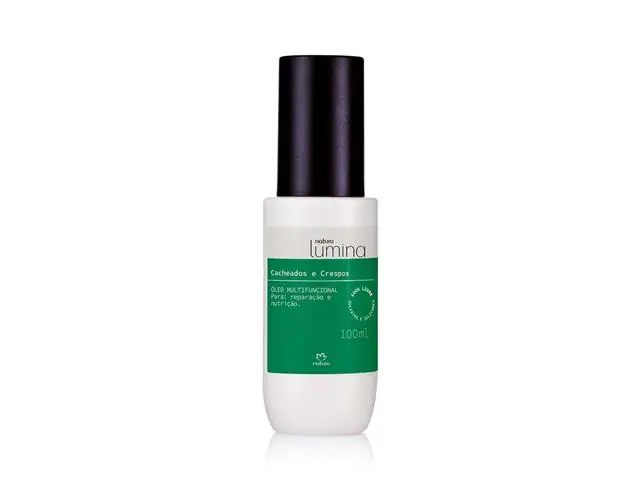 Óleo Multifuncional Cabelos Cacheados e Crespos Natura Lumina 100ml