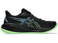 Tênis Asics Gel-Cumulus 26 Black/Electric Lime Masc