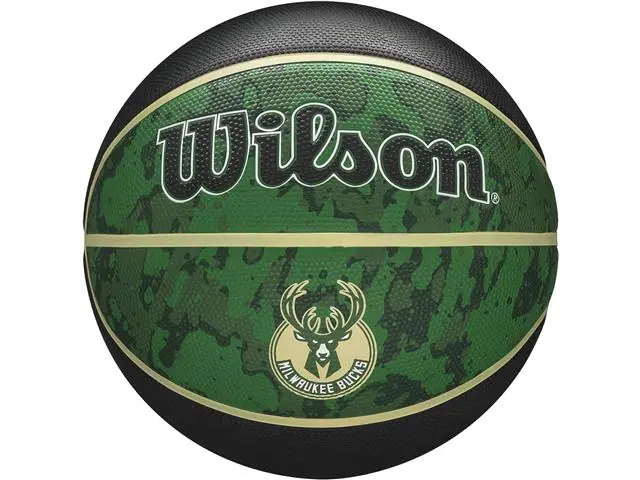 Bola de Basquete Wilson NBA Team Tiedye Milwaukee Bucks 7