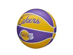 Bola de Basquete Wilson NBA Team Retro Mini Los Angeles Lakers 3 - 2
