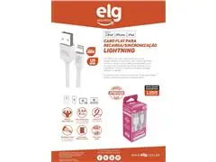 Cabo Lightning ELG para Recarga e Sincronização Branco - 2