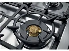 Fogão Bertazzoni 90cm 6 queimadores em latão sendo 1 dual flame 220V - 4