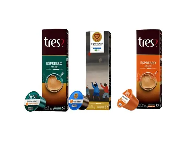 Combo Café Três Corações Portinari + Espresso Ameno + Pleno 30 Cáps 8g