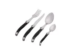 Conjunto 4 Talheres de Jantar Cozinha Luxo Estilo Francês - 2