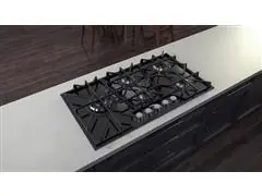 Cooktop a Gás Tramontina Design Collection Penta Glass Full 5 GG B 90 - 1