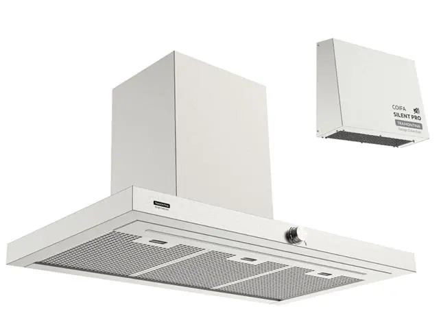 Coifa de Parede Tramontina Dritta Wall Silent Pro 90 em Aço Inox 220V