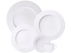 Aparelho de Jantar Tramontina Santorini em Porcelana Decorada 20 Peças - 1