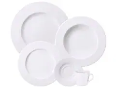 Aparelho de Jantar Tramontina Mesh em Porcelana Decorada 20 Peças - 1