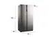 Geladeira Electrolux Frost Free Inverter SidebySide cor Inox 435L 110V - 1