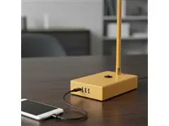 Luminária de mesa Ocanova USB A TUTTO Cor Cor Laranja Brilho - 4