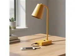 Luminária de mesa Ocanova USB A TUTTO Cor Cor Laranja Brilho - 6