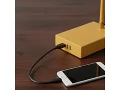 Luminária de mesa Ocanova USB A TUTTO Cor Cor Laranja Brilho - 9