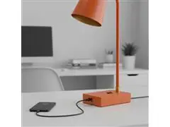 Luminária de mesa Ocanova USB A TUTTO Cor Laranja Fosco - 2
