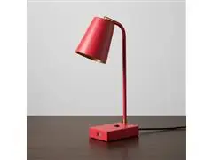 Luminária de mesa Ocanova USB A TUTTO Cor Laranja Fosco - 6