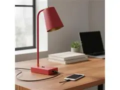 Luminária de mesa Ocanova USB A TUTTO Cor Laranja Fosco - 7