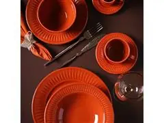 Conjunto Porto Brasil com 6 Bowl Daisy Cantaloupe - 2