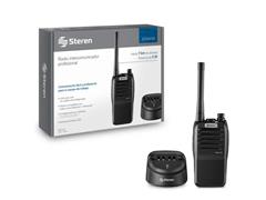 Steren Radio Análogo Portátil de 2 Vías RAD-530, 16 Canales, Negro - 1