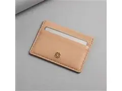 Porta-Cartão em Couro Nude Monte Carlo - 5