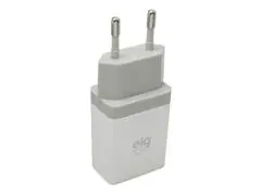 Carregador USB de Parede ELG WC1AE Branco Bivolt - 2