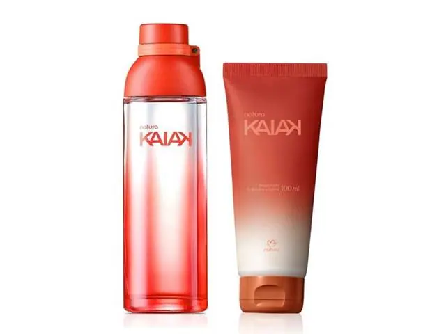 Kit Natura Kaiak - Colônia Fem e Creme Corporal 100 ml