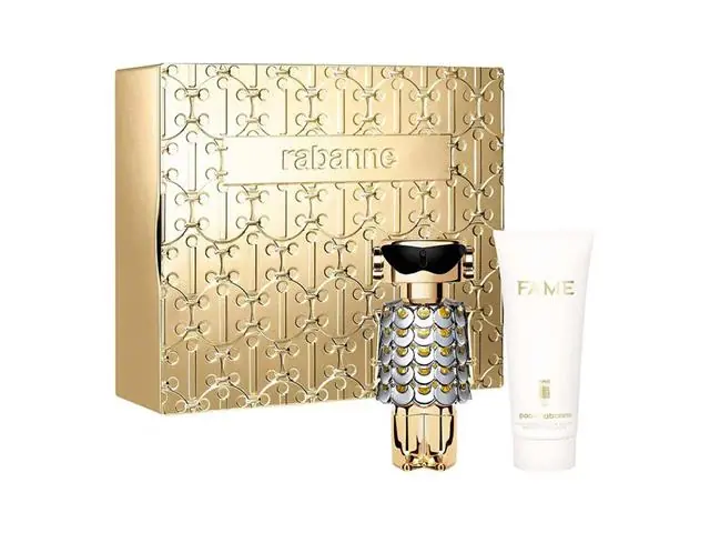 Kit Perfume Paco Rabanne Fame EDP 80ML +Creme +Fame Eau de Parfum 10ML