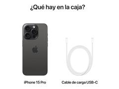 iPhone 15 Pro 1TB Titanio Negro - 5