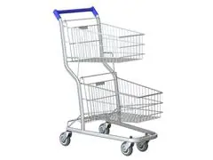 Carrinho De Compras Premium Lx 90 Lt Duplo - Galv