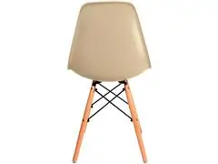 Cadeira Eames em PP Pé DSW Madeira Fendi 1 Unidade - 3