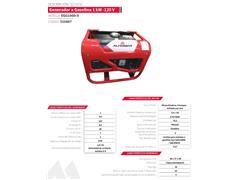 Generador Alterman A Gasolina 4T, 1 Kw, Manual, 120 V - 2