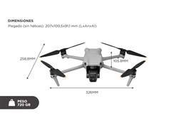 Drone DJI Air 3 con Sistema de Doble Cámara - 1