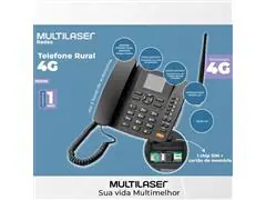 Telefone Fixo Rural Multilaser 4G com Roteador Wifi MP3 Rádio FM RE506 - 5