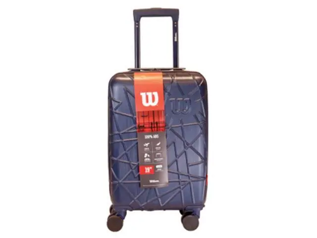 Mala de Bordo em Abs 360 Tm19 Wilson 65-W1726-Azul