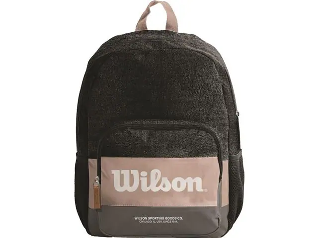 Mochila em Poliester Wilson Preta 65011098-BL