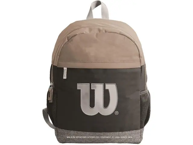 Mochila em Poliester Wilson Preta 65011104-BL