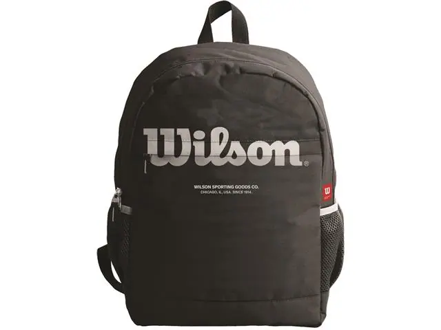 Mochila em Poliester Wilson Preta 65011102-BL