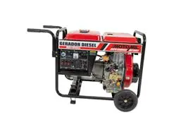 Gerador à Diesel Motomil 6000W MDG-8000CLE-1 Monofásico 115v/230v - 1